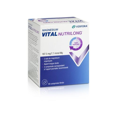 Maqnezium Vital Nutrilong 60 filmlə örtülmüş tabletlər