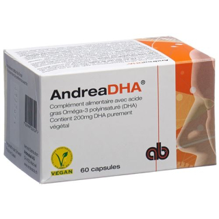 AndreaDHA Omega-3 Caps purely plant-based 60 pcs
