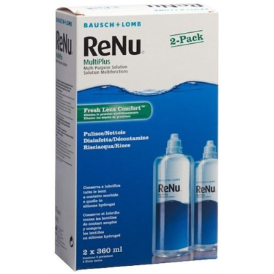 Bausch Lomb Renu MultiPlus Podwójne pudełko 2 x 360 ml