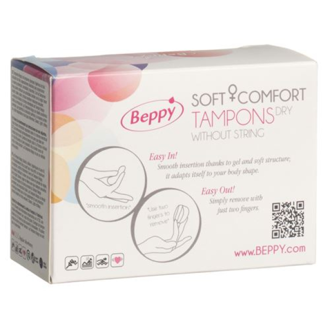 Beppy Soft Comfort Tampons Torr 2 st