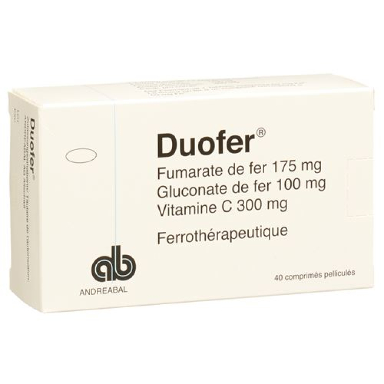 Duofer filmtablet volwassenen 40 st