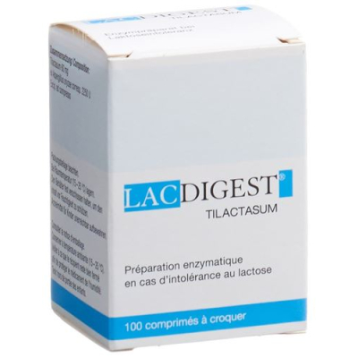 Lacdigest chewable tablets can 100 ks