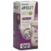 Avent Philips biberón natural 260ml decoración violeta