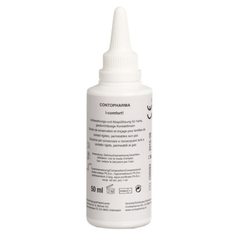 Soluzione di conservazione e risciacquo Contopharma i-comfort! 50ml