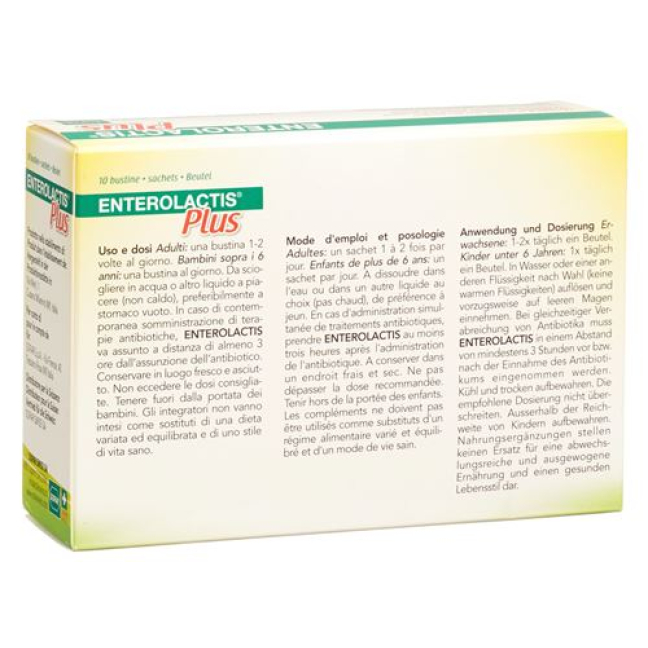 Enterolactis Plus 10 saquetas 3 g
