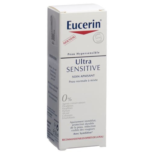Eucerin Ultra Sensitive cuidado de día calmante piel normal a mixta 50 ml