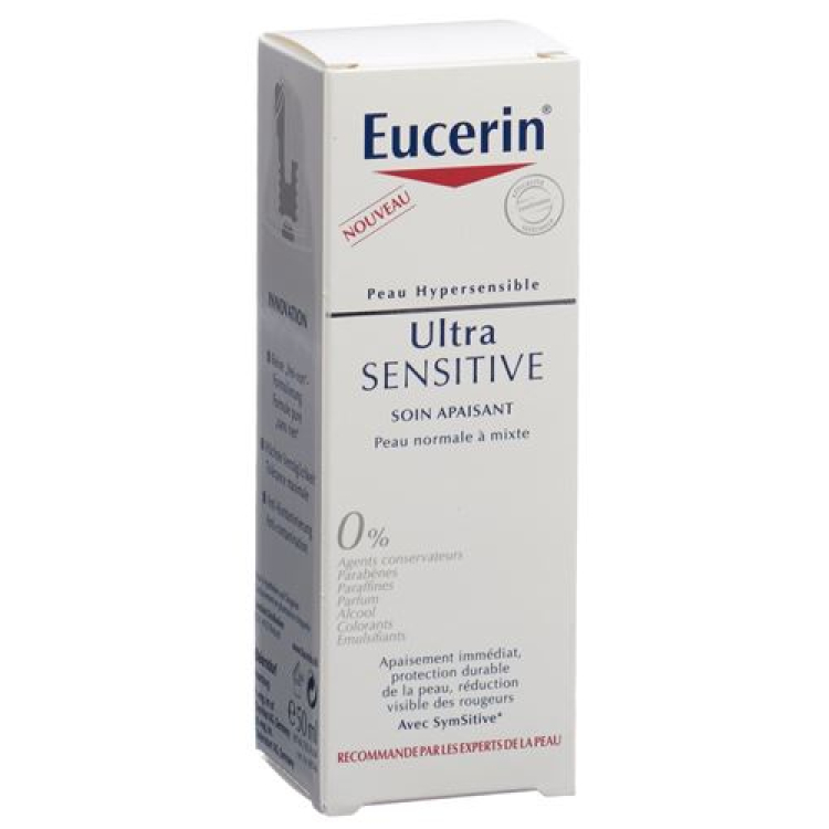 Eucerin Ultra Sensitive 舒缓日间护理，中性至混合性皮肤 50 毫升