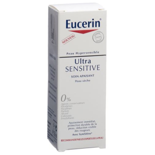 Eucerin Ultra Sensitive تسکین دهنده مراقبت روزانه پوست خشک 50 میلی لیتر