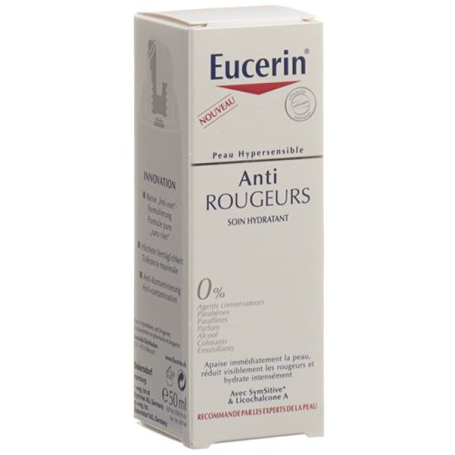 Eucerin ترطيب الاحمرار Fl 50 ml