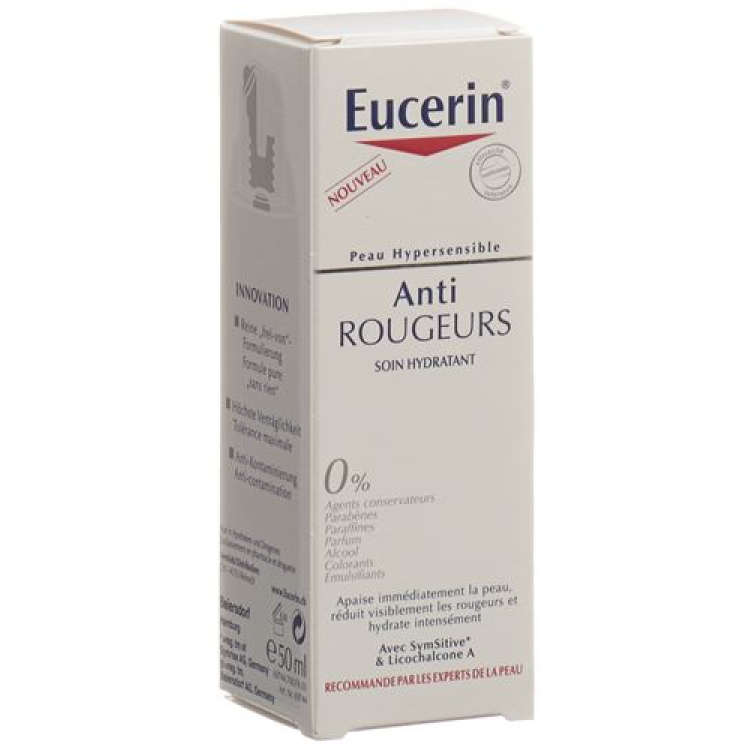 Eucerin овлажняващо зачервяване Fl 50 мл