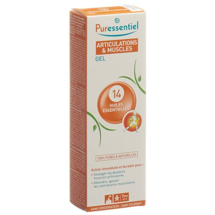 Puressentiel® ízületi és izomgél 14 illóolaj tube 60 ml