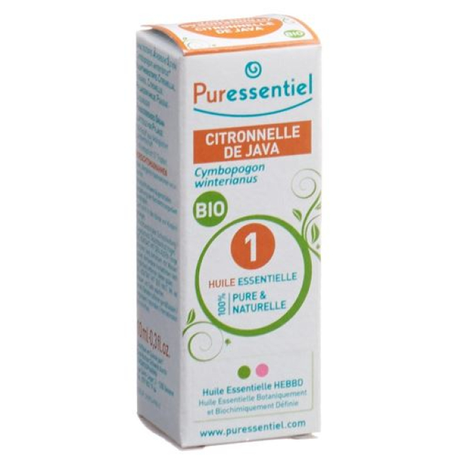 Puressentiel Java Citronella Äth / Bio olje 10 ml