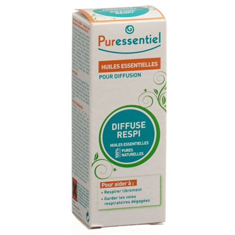 ល្បាយទឹកអប់ Puressentiel® ប្រេងសំខាន់ៗ Atemfrei សម្រាប់ការសាយភាយ 30 មីលីលីត្រ