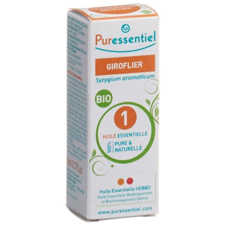 ציפורן Puressentiel Äth / Oil Bio 5ml