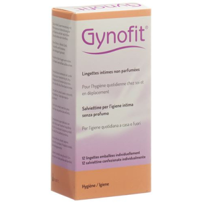 Gynofit Intimate Wipes Unperfumed 25 հատ