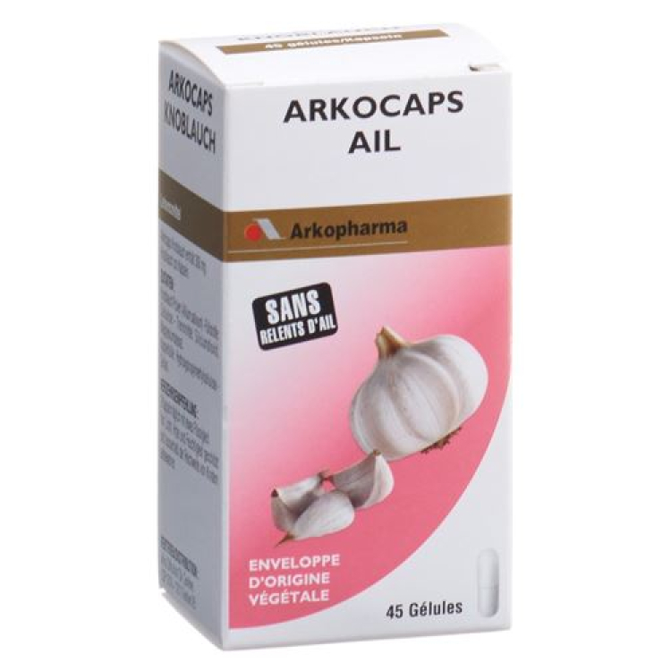 Arkocaps fokhagyma kapszula zöldség 45 db