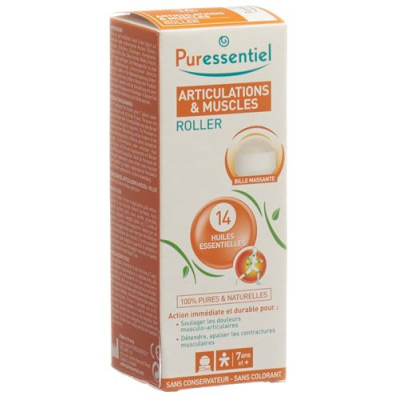 Puressentiel Joint and Muscle roll-on 14 eterinių aliejų 75 ml