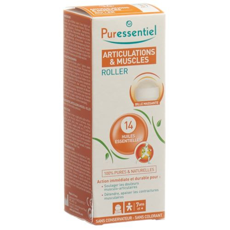 Puressentiel Joint & Muscle roll-on 14 minyak pati 75 ml