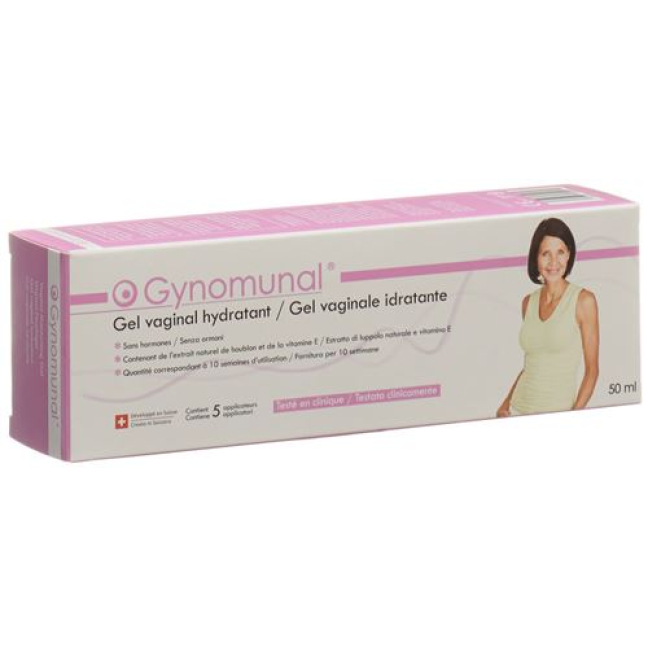 Vaginale Gynomunal vochtige gel 50 ml