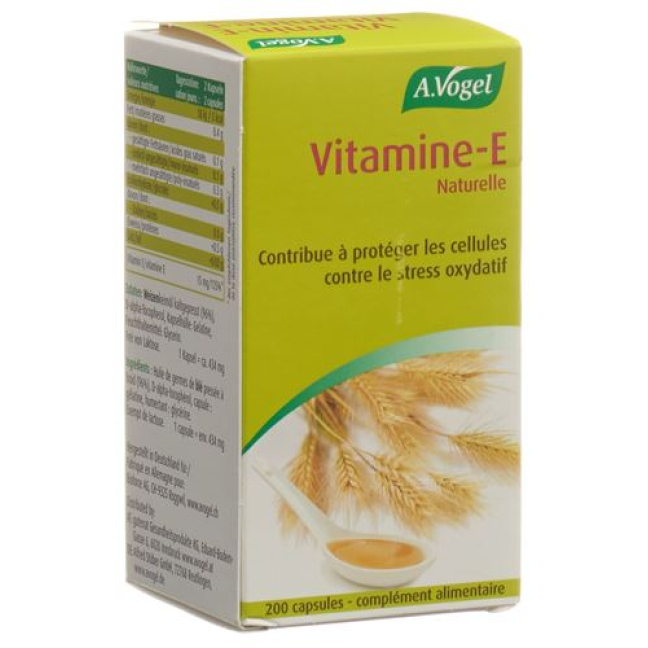 Vogel vitamin E kapsler 200 stk