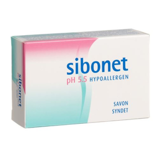 Savon SIBONET pH 5,5 Hypoallergénique 2 x 100 g