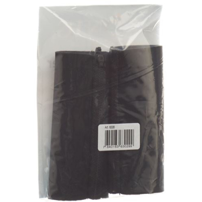 King grip pad crutches black zipper 1 pair