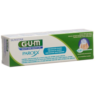 GUM SUNSTAR PAROEX toothpaste 0.06% chlorhexidine 75 ml