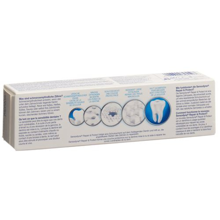 Sensodyne Repair and Protect zubná pasta tube 75 ml