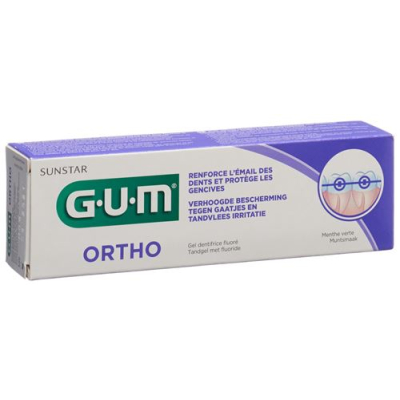 GUM SUNSTAR Ortho tandkräm 75 ml