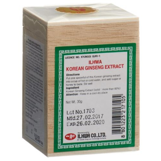 IL HWA Korean Ginseng Extract Fl 30 g