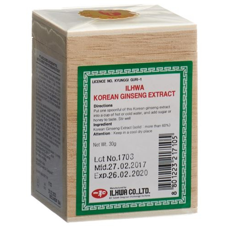 Ekstrak ginseng Korea IL HWA 30 g Fl