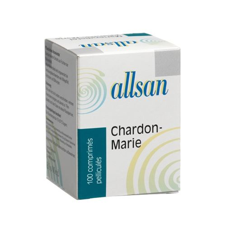 Allsan máriatövis film-coated tablets can 100 db