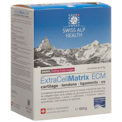 Extra Cell Matrix gėrimas sąnariams ir odai aromatingos uogos bag 30 vnt