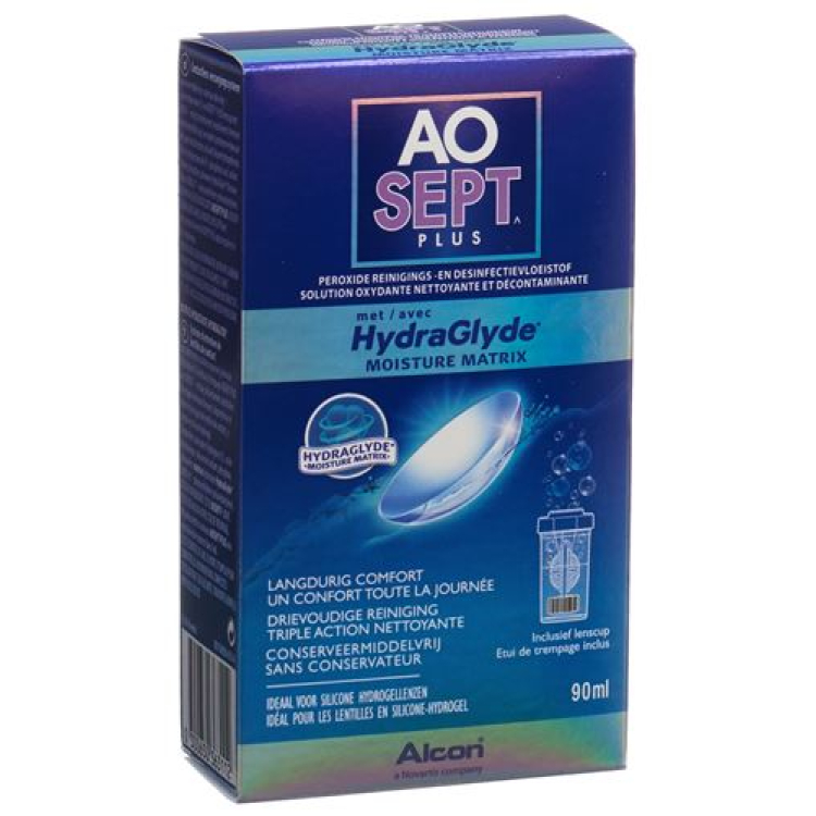 Aosept Plus med HydraGlyde 90ml