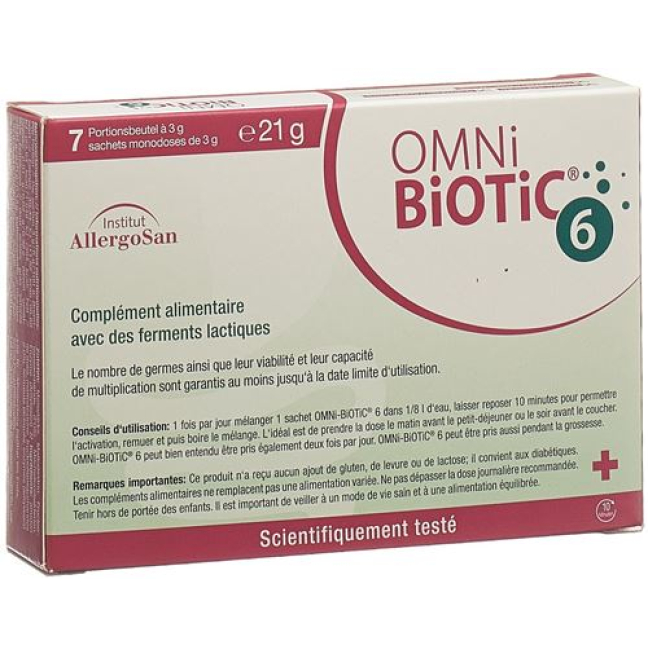 Bột Omni-Biotic 6 3 g 7 gói