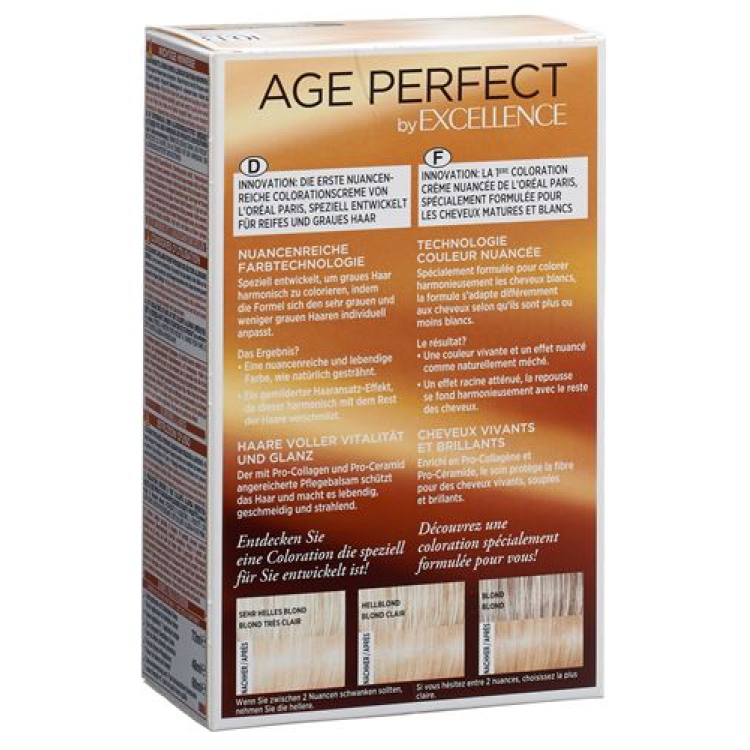 EXCELLENCE Age Perfect 13/10 дуже світлий блондин