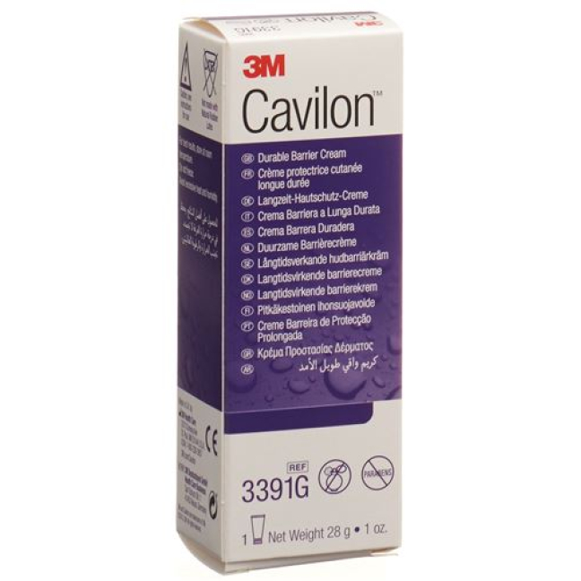 3M Cavilon Durable Barrier Cream parannettu 28g