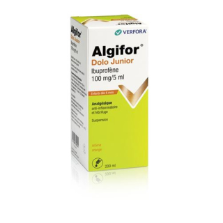 Algifor Dolo Junior Susp 100 մգ / 5 մլ Fl 200 մլ