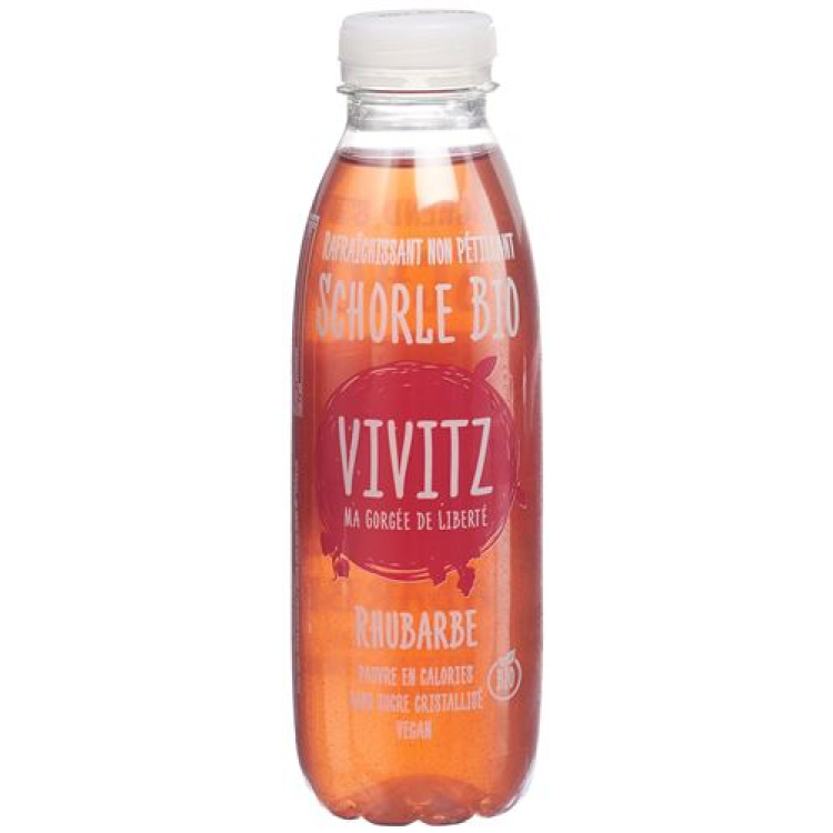 VIVITZ økologisk juice Rabarber 6 x 0,5 lt