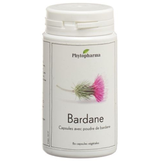 Phytopharma bardana Kaps 350 mg 80 unid.