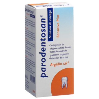 Parodentosan Sensitive Plus zubná voda 300 ml