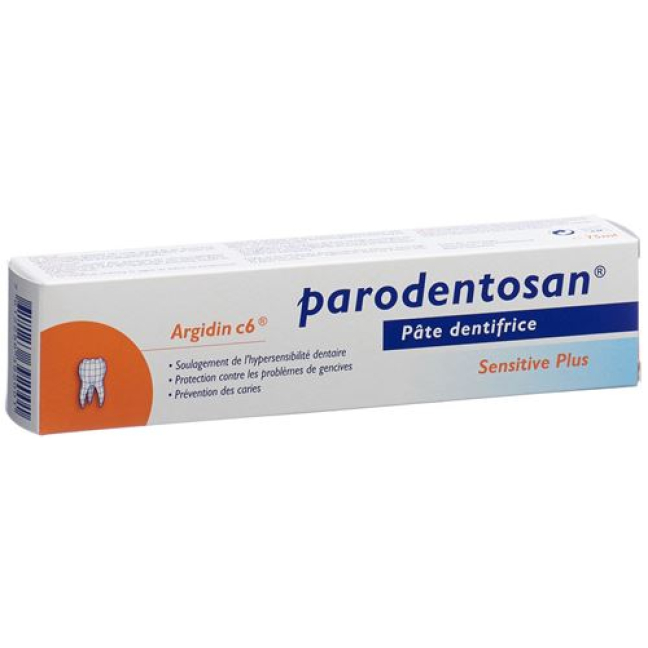 Parodentosan Sensitive Plus creme dental 75 ml