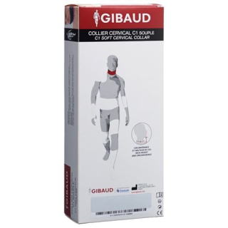 GIBAUD Cervical Brace C1 7.5cm Gr2 35-40cm soft