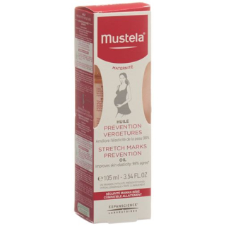 Minyak bersalin Mustela pencegahan stretch mark Fl 105 ml