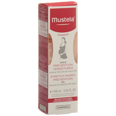 Mustela materský olej prevencia strií Fl 105 ml