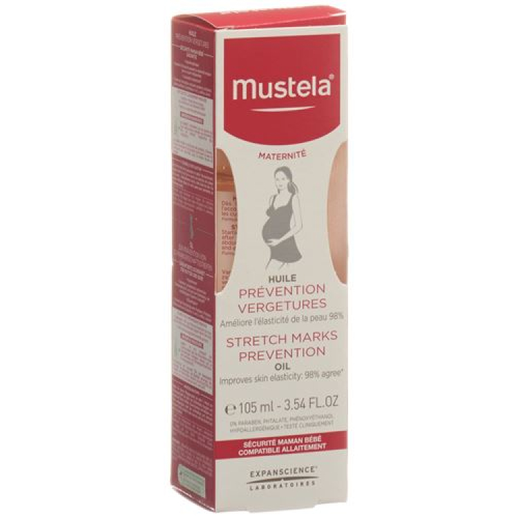 Mustela Maternity Oil Pencegah Stretch Mark Fl 105 ml