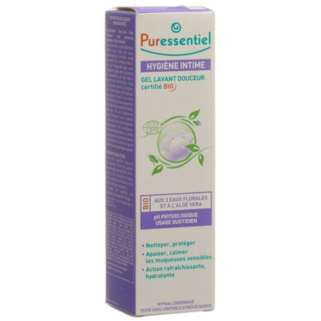Puressentiel gentle cleansing gel Bio សម្រាប់អនាម័យជិតស្និទ្ធ 250ml