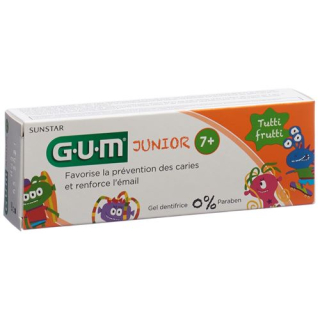GUM SUNSTAR Junior diş macunu Tutti-Frutti 50 ml