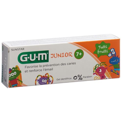 GUM SUNSTAR ג'וניור משחת שיניים טוטי-פרוטי 50 מ"ל