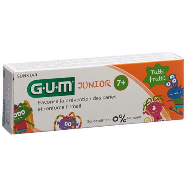 GUM SUNSTAR Junior шүдний оо Tutti-Frutti 50 мл